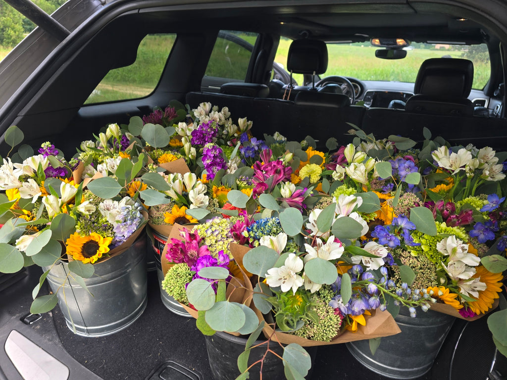 Bouquet Subscription, Summer & Fall Blooms (10 Bouquets)