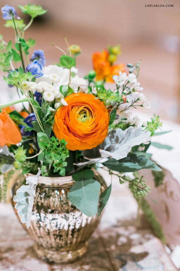 DIY (Design-It-Yourself) Bucket of Flowers